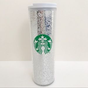 Starbucks Silver Bubble Hot Cold Tumbler Cup
